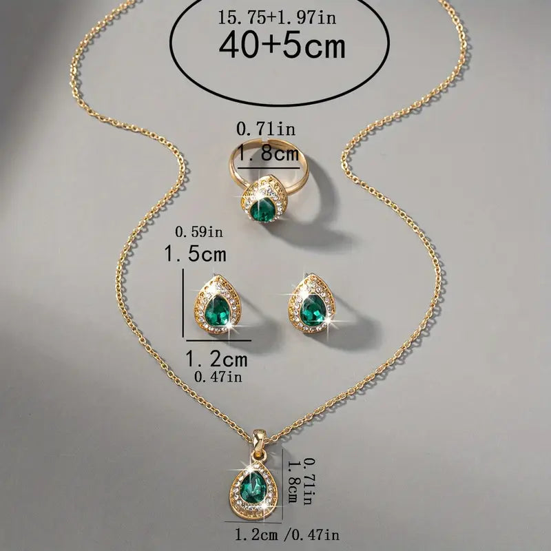 Bijoux Noemie Glastra émeraude | Or
