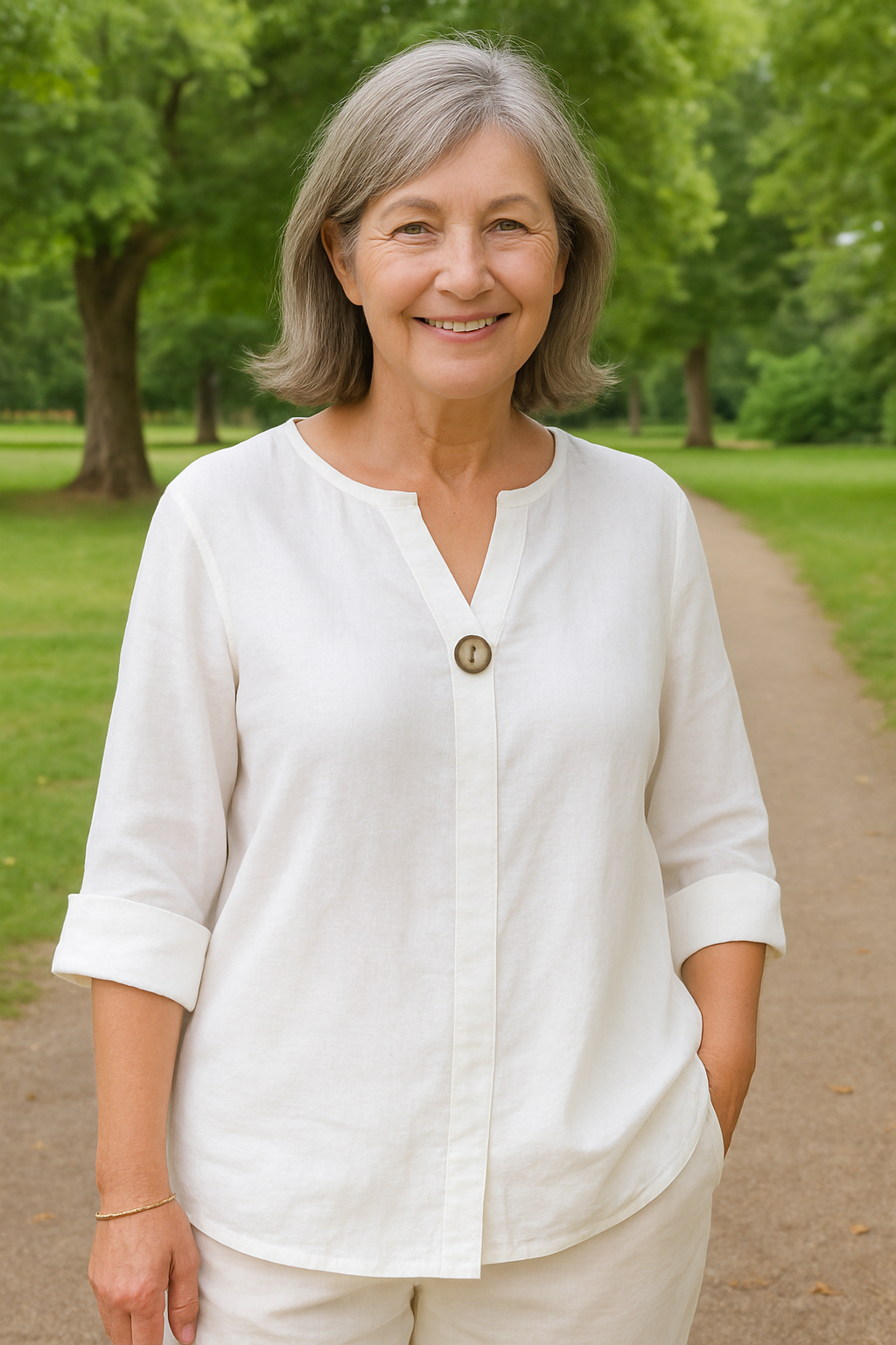 Simone | Blouse - Légère. Flatteuse. Conçue pour les vraies femmes