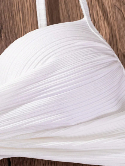 Sandra | Haut Croisé à Haut Soutien, Bikini Taille Haute