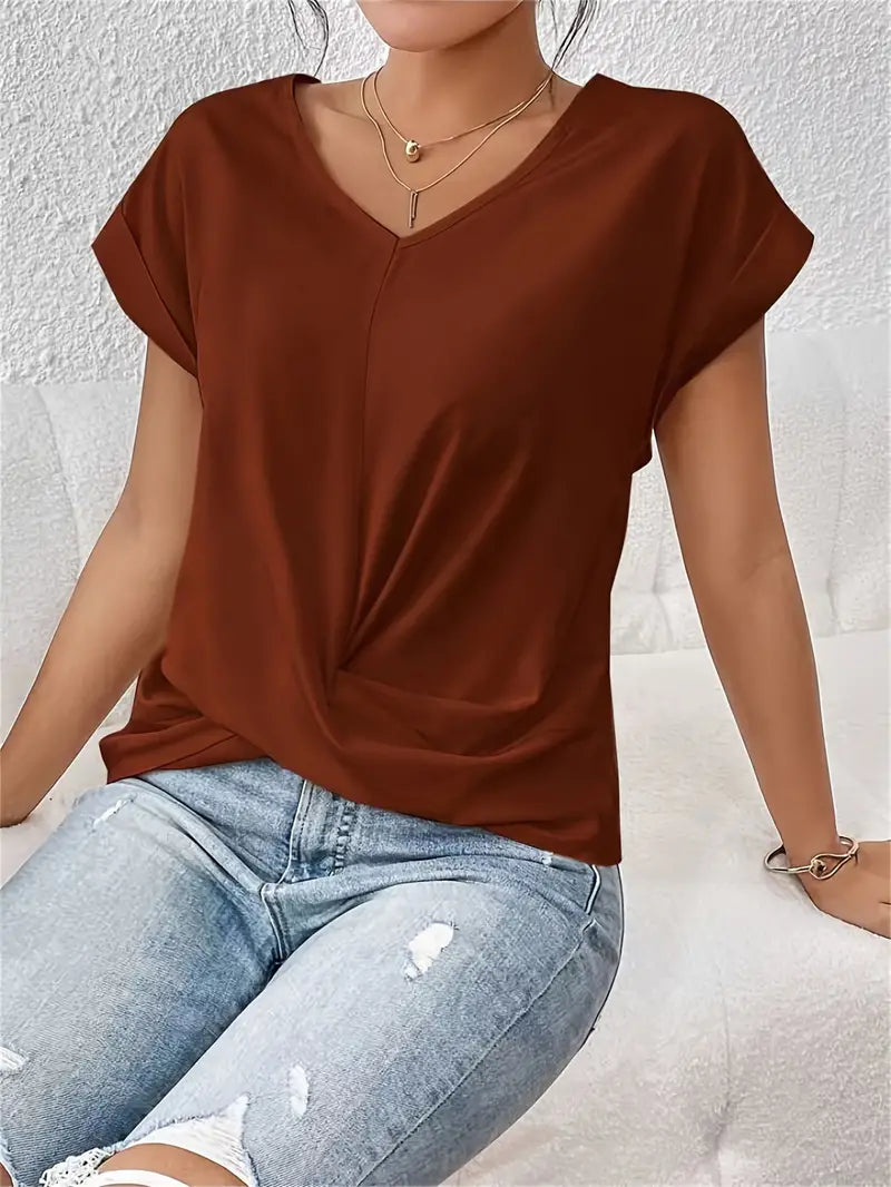 BELLE™ | Le Haut V-Cou Élégant