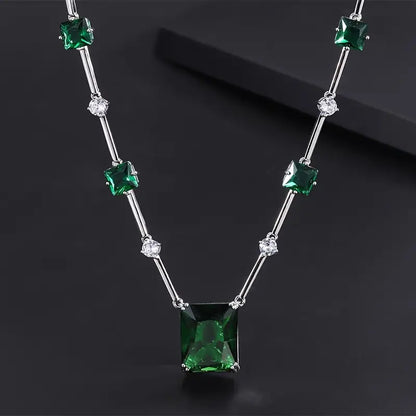 Bijoux Daphira Verelune émeraude | Or Blanc