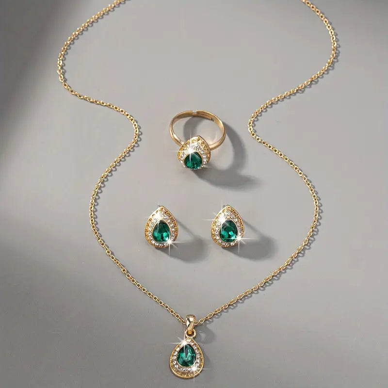 Bijoux Noemie Glastra émeraude | Or