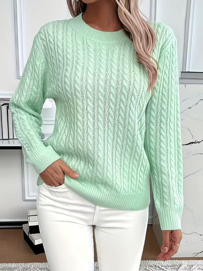 Aria™ | Miękki Sweter Minimalistyczny