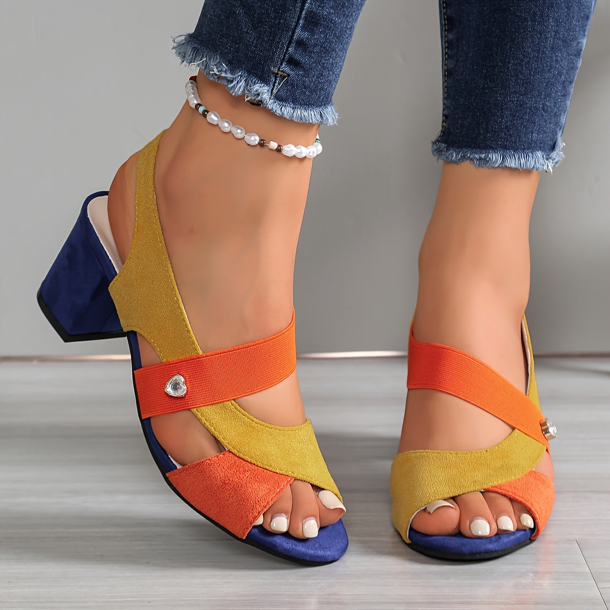 Linda | Talons Blocs Orthopédiques Confort