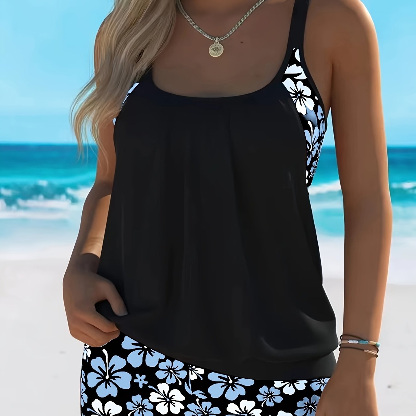 Gloria | Ensemble Tankini Floral