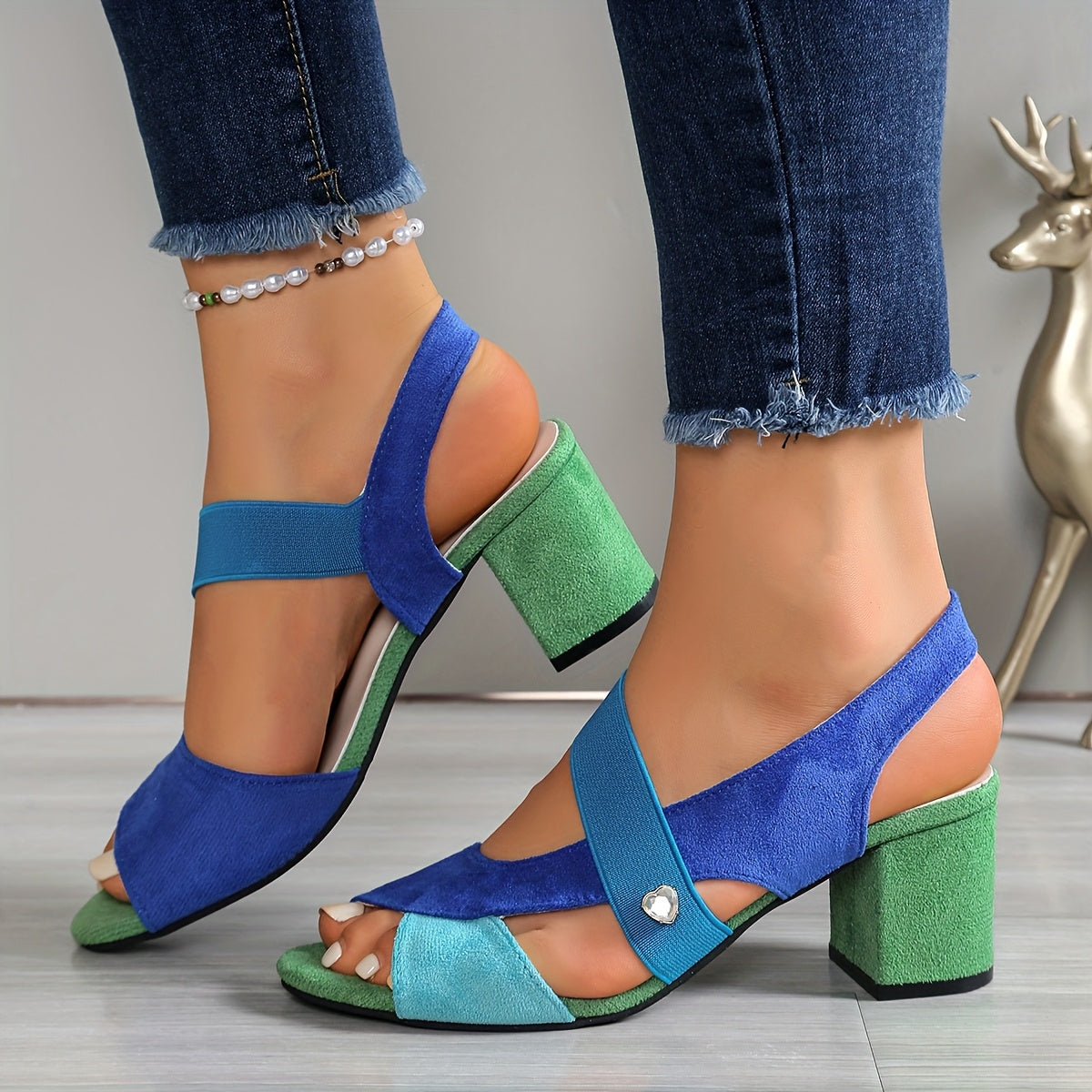 Linda | Talons Blocs Orthopédiques Confort