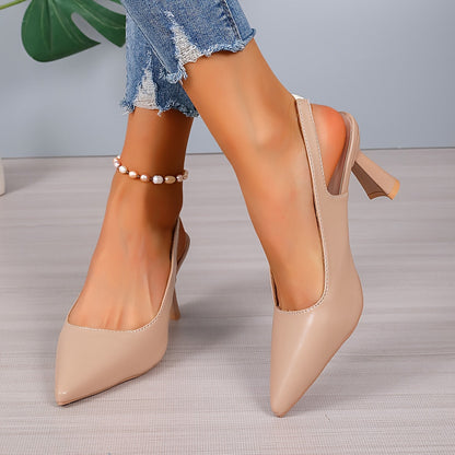 Sophia | Talons Slingback Élégants
