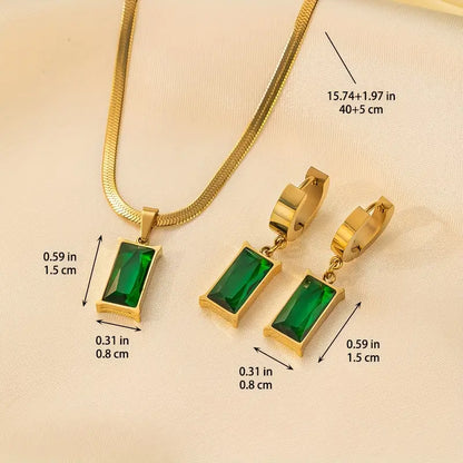 Bijoux Iselotte Verdain émeraude | Or