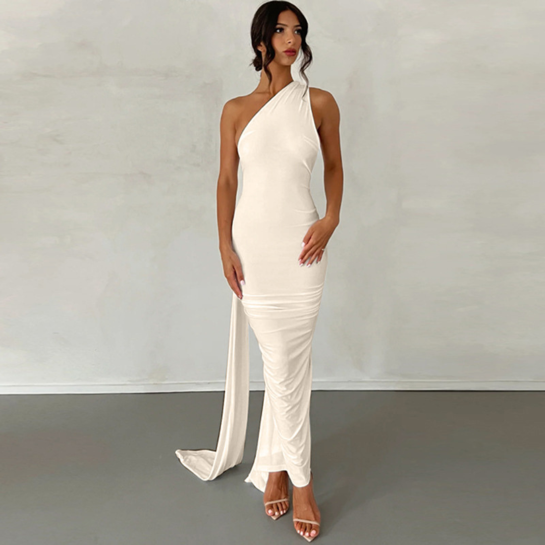 KARILYN™ – Robe de Soirée Élegante Sans Manches à Encolure Halter