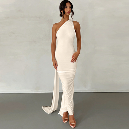 KARILYN™ – Robe de Soirée Élegante Sans Manches à Encolure Halter