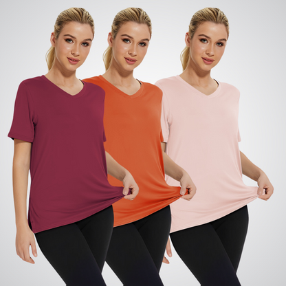SELENA™ - T-shirt décontracté à coupe ample (Pack de 3)