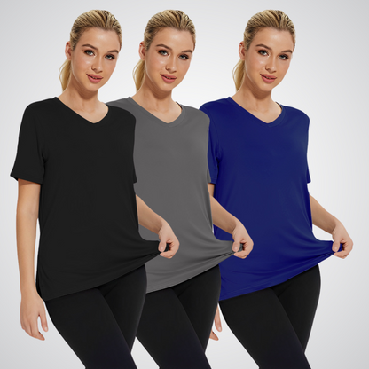 SELENA™ - T-shirt décontracté à coupe ample (Pack de 3)