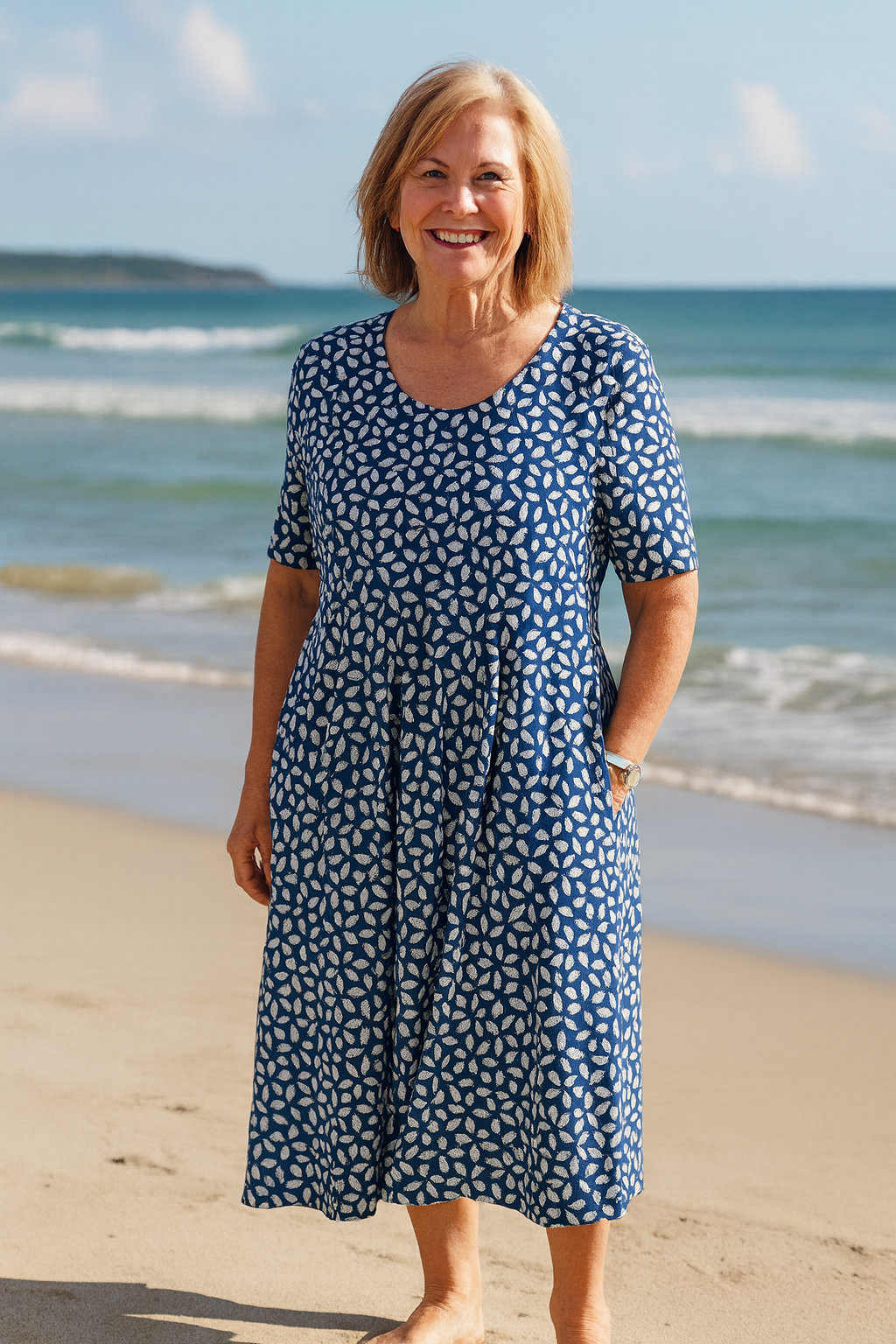 Ivryrose | Robe - Élégance Fluide – Design confortable pour le ventre