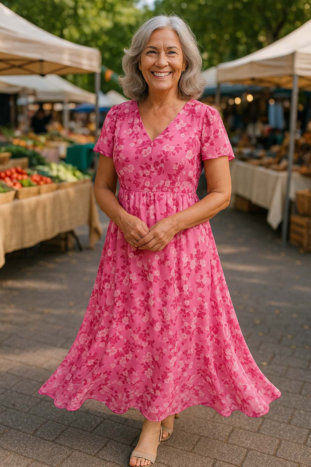 Sylvia | Robe – Flotte avec Grâce, S'ajuste avec Facilité
