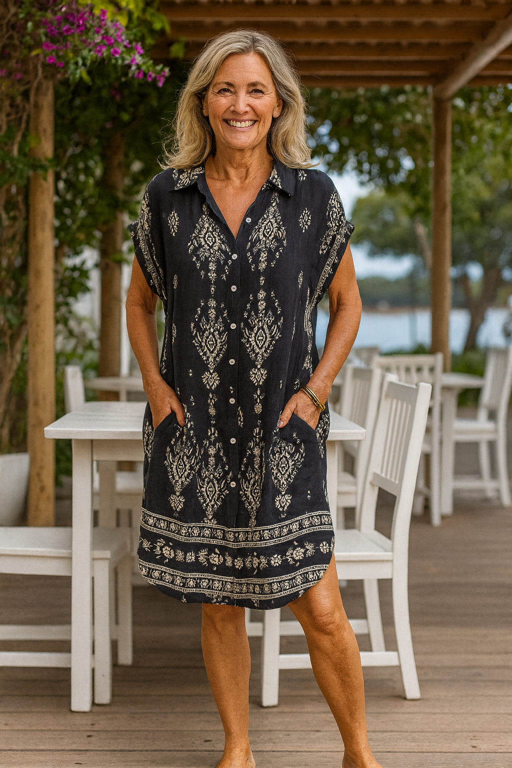 Seabreeze | Robe Boho ( Coton-Lin )