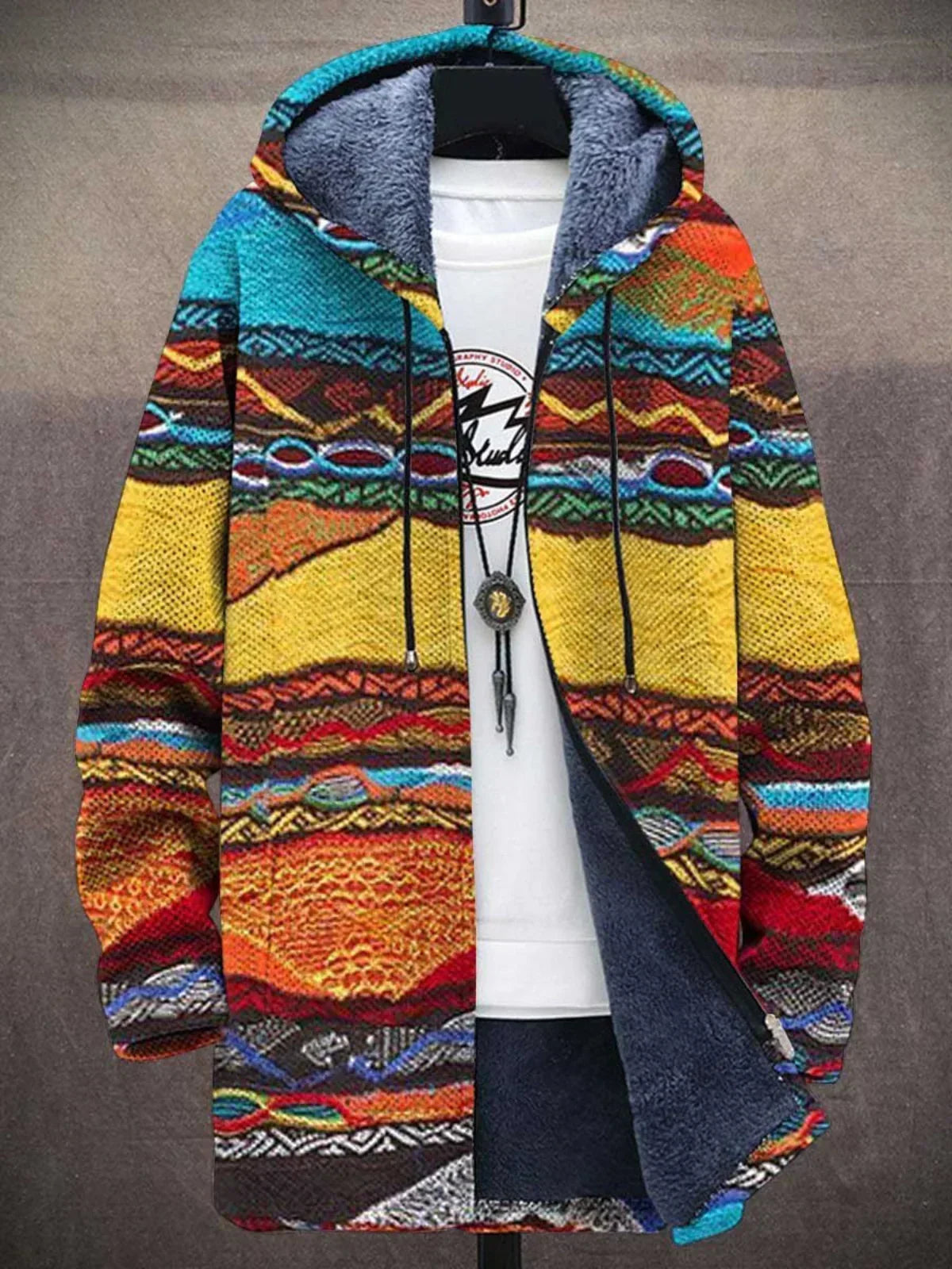Viviana - Cardigan Artistique Élégant