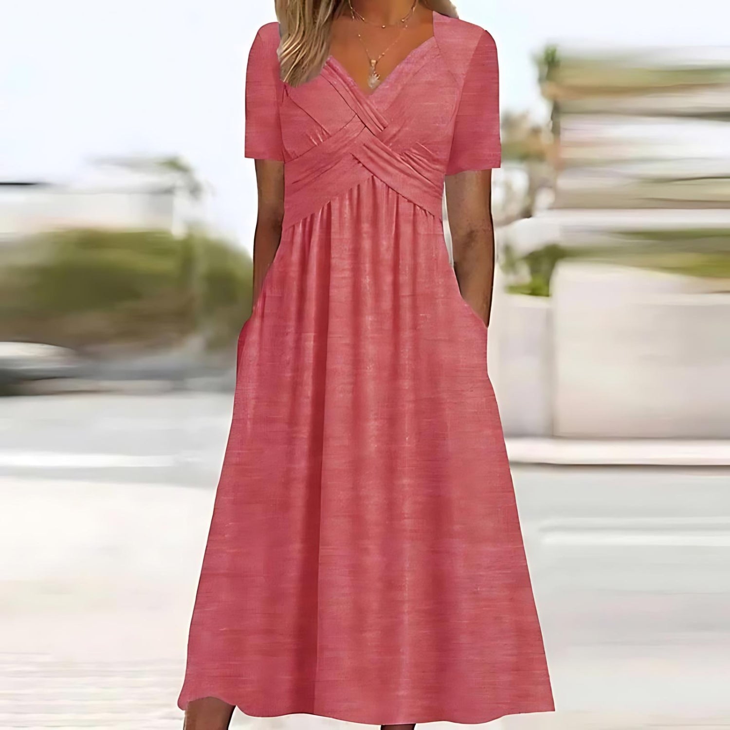 ANGELI™ - Robe Midi Élégante