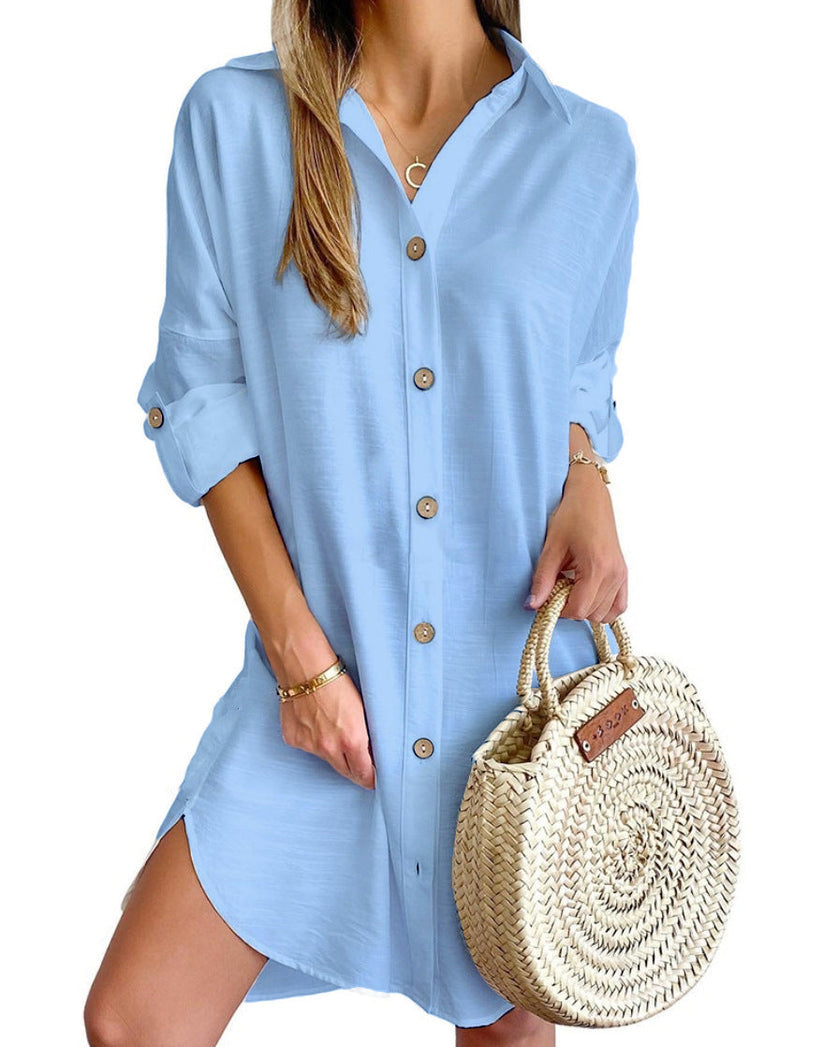 Catriona - Robe Chemise Boutonnée