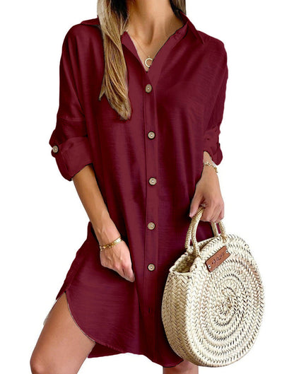 Catriona - Robe Chemise Boutonnée