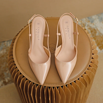 ZURI™ - Escarpin à Talon Aiguille avec Bride Ajustable