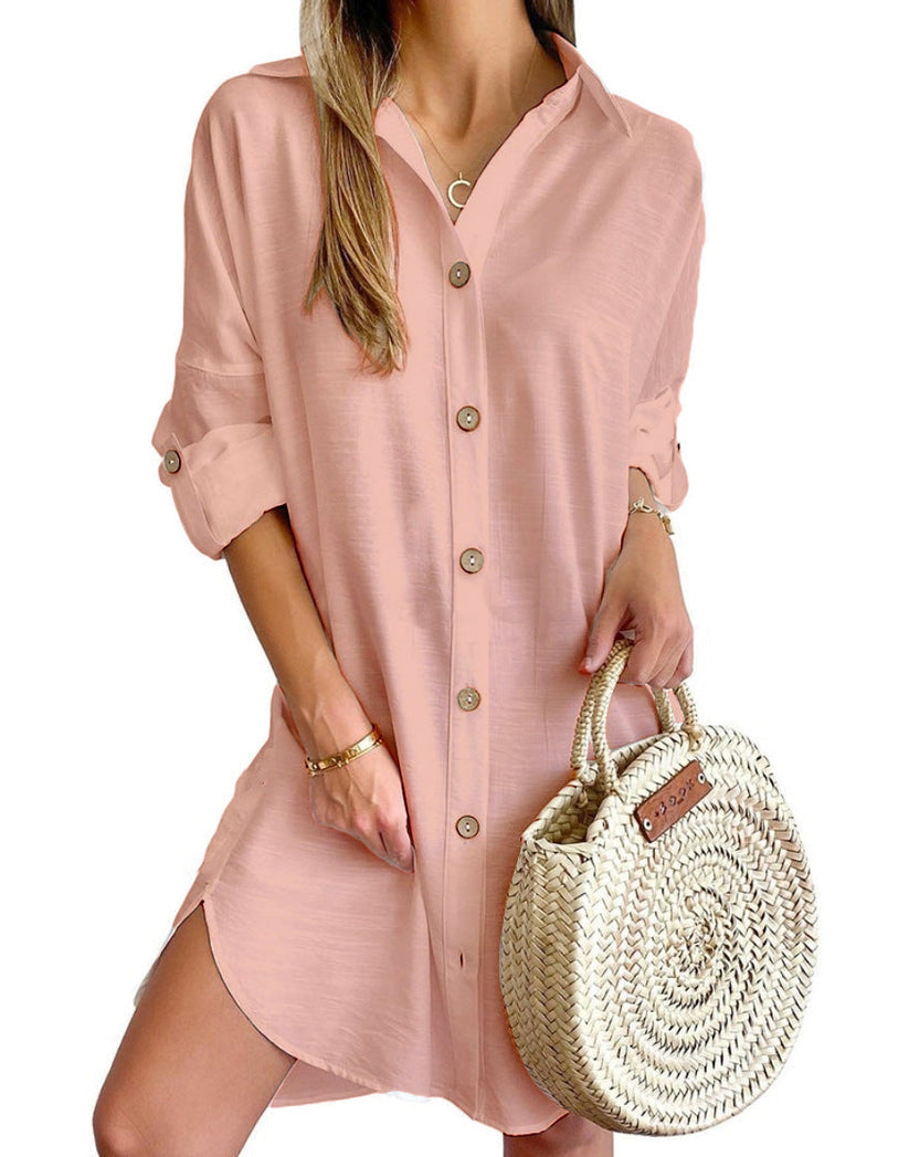 Catriona - Robe Chemise Boutonnée