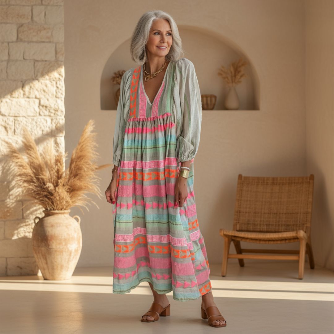 Jessenia - Robe Boho Confortable