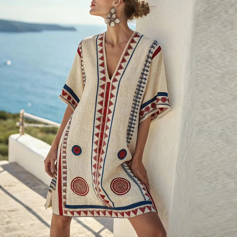Marit - Robe de Plage Élégante pour un Style Estival
