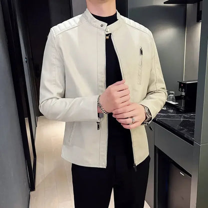 Adrian™ | Elegancka Skórzana Kurtka