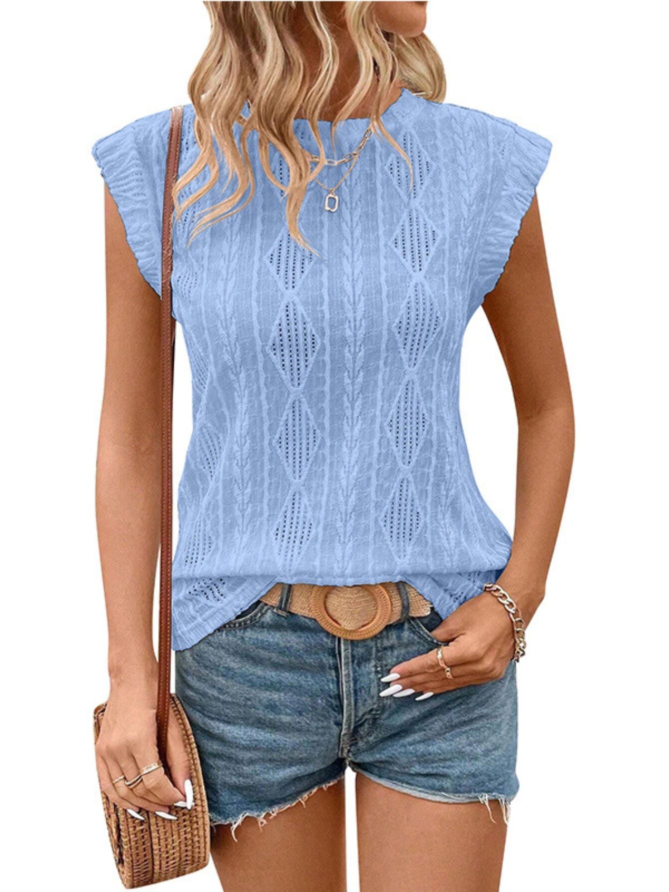 DELICE™ – T-shirt Chic en Tricot Léger