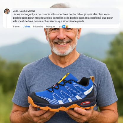 Chaussures de marche à confort orthopédique