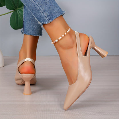 Sophia | Talons Slingback Élégants