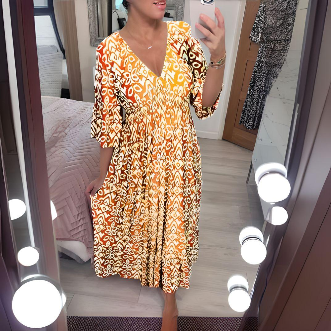 Luciana | Robe Maxi Confort – Élégance sans Effort, Confiance Quotidienne