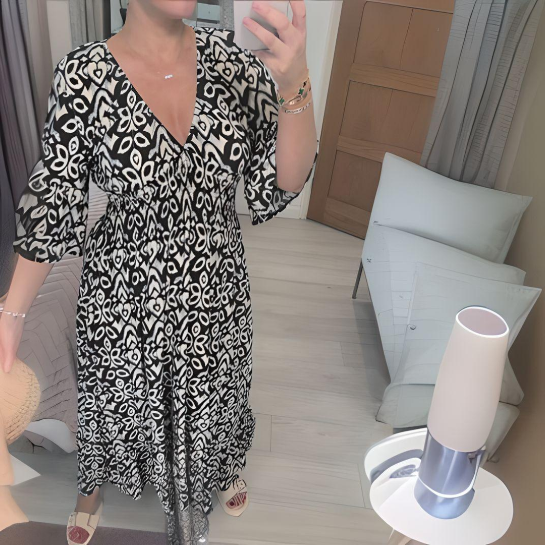 Luciana | Robe Maxi Confort – Élégance sans Effort, Confiance Quotidienne