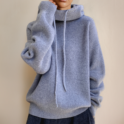 LIAH | Elegancki sweter z golfem