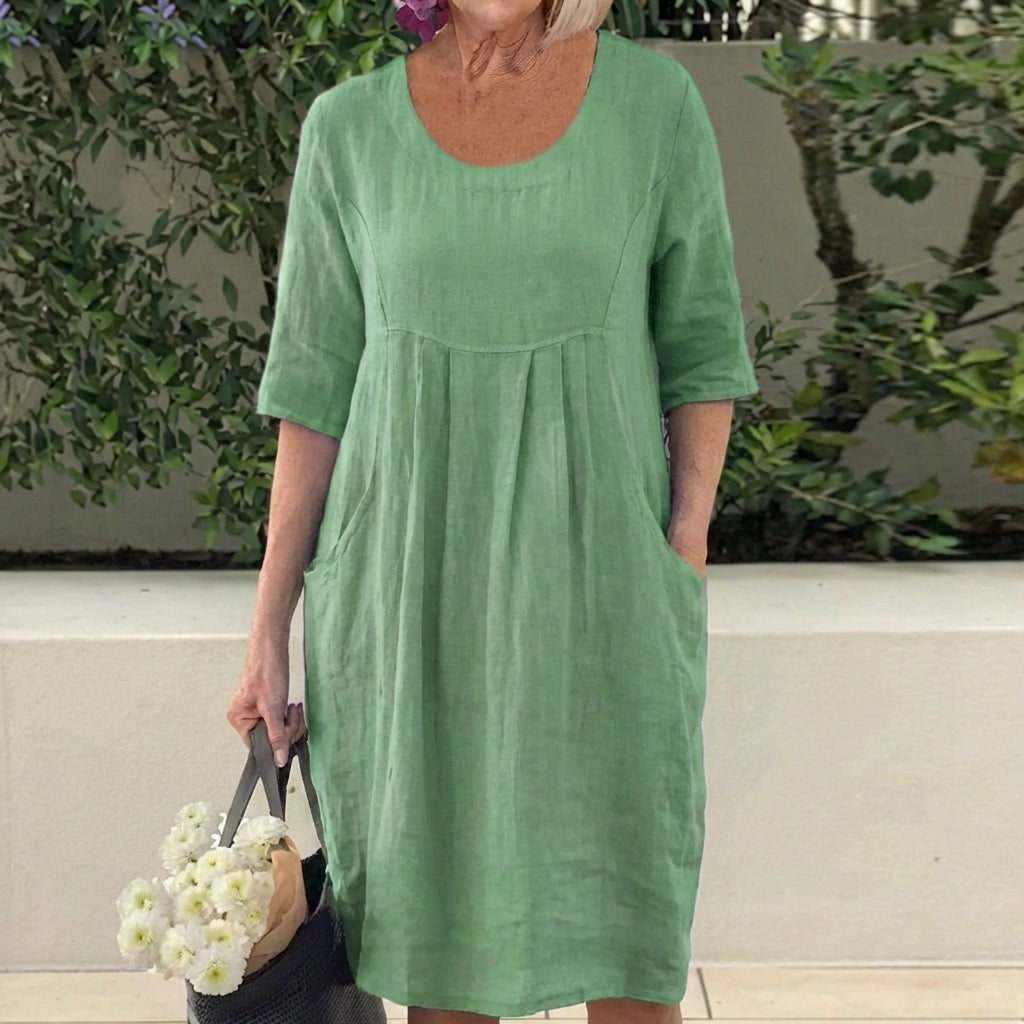 Jytte™ | Robe Élégante Avec Poches