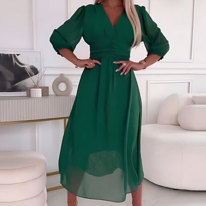 NAOMI™ - Robe en Chiffon Élégante