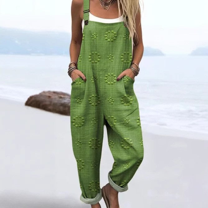 AYESHA | JUMPSUIT ART FLORAL INTEMPOREL