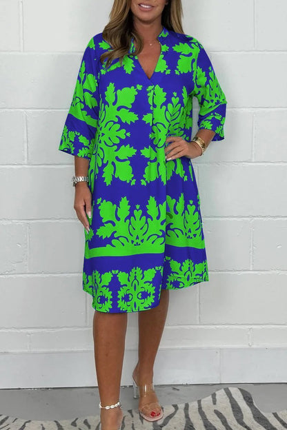 Alba – Robe de printemps fluide et élégante