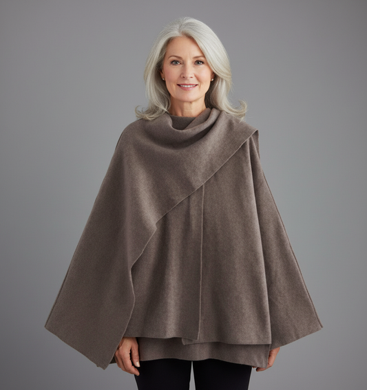 EVELINA | Elegancki Sezonowy Poncho